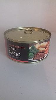 Beef slices