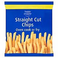 Straight cut chips
