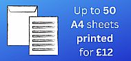 Up to 50 sheets single-sided