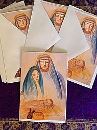Nativity Christmas Card 
