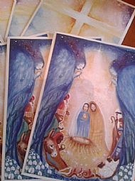 Large Nativity Card