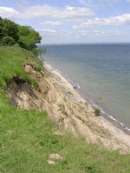 Steep coast