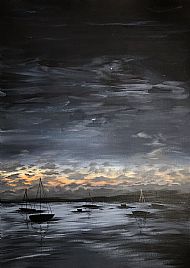 Hazel Irvine B. Des,  Nightfall SOLD