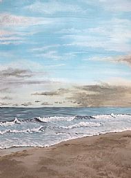 Hazel Irvine B. Des. St Cyrus Beach 