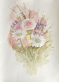 Kathleen Murray, Floral Bouquet SOLD
