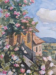 Susie Smith, Roses in Tuscany SOLD