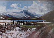 Approaching Storm at Glen Callater