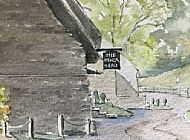 Detail of 'Church Street', by Alison Brown.