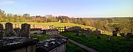 Wadenhoe from the churchyard, Jan 2016.