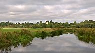 Sept 2016 - Church glow, from the water meadows