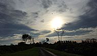 Oct 2017 - Approaching The Green from the Oundle Road.