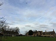 Early Dec 2017 - Red Kite surveying The Green