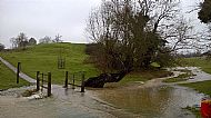 Church hill footpath, March 2016.