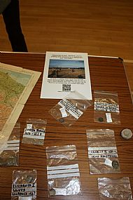 Detectorists finds, February 2016, prior to the construction of Baluachrach and The Green