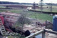 The house in the background is Woodside, now surrounded by Ferindonald estate.