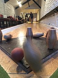 Skittle alley