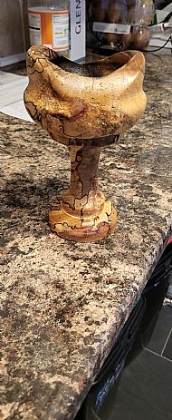 Bird mouth goblet