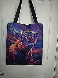Highland cow bag 1