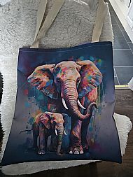 Elephant bag. 
