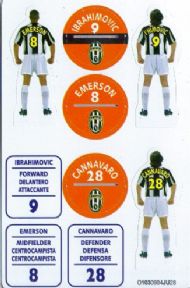 Juventus 0904 card 28