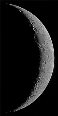 Crescent Moon - Mare Crisium