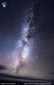 Milky Way over Quoyloo, Orkney Mainland
