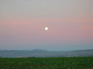 Full Moon setting 03/02/07