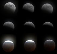 Lunar Eclipse Collage 03/03/07
