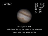 Jupiter 26-27/09/10