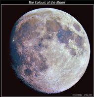 Colours of the Moon