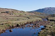 The meadows looking toward Loch na Dal