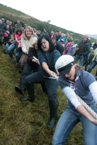 Camuscross Women's Tug-of-War Team