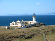 Neist Point Lighthouse close up