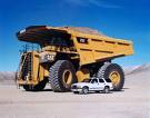 Caterpillar dump truck