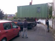 The Container Arrives