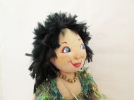 OOAK Cloth Art Doll Girl Fae