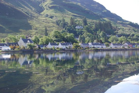 dornie village from camuslongart