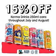 15% OFF Karma 250ml Cans