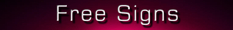 free signs