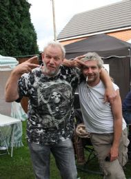 'Yes Phil... that's right, two burgers please'