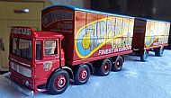 AEC EIGHT WHEEL PACKING LORRY AND TRAILER 'CHIPPERFIELD'S CIRCUS'.