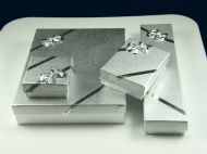 SILVER CARD BOXES