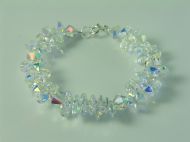 LILLIPAD & BICONE BRACELET