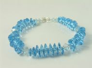 LILLIPAD & BICONE BRACELET