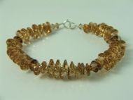BROWN LILLIPAD BRACELET