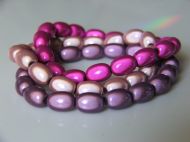SMALL OVAL DARK PINK, LIGHT PINK & LILAC