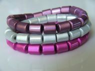 TUBES LILAC, WHITE & DARK PINK