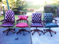 Polish wood Swivel chairs