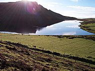 Loch Mor on a spring morning 5 minutes walk from Kelpie