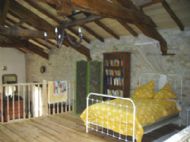 Mezzanine sleeping area